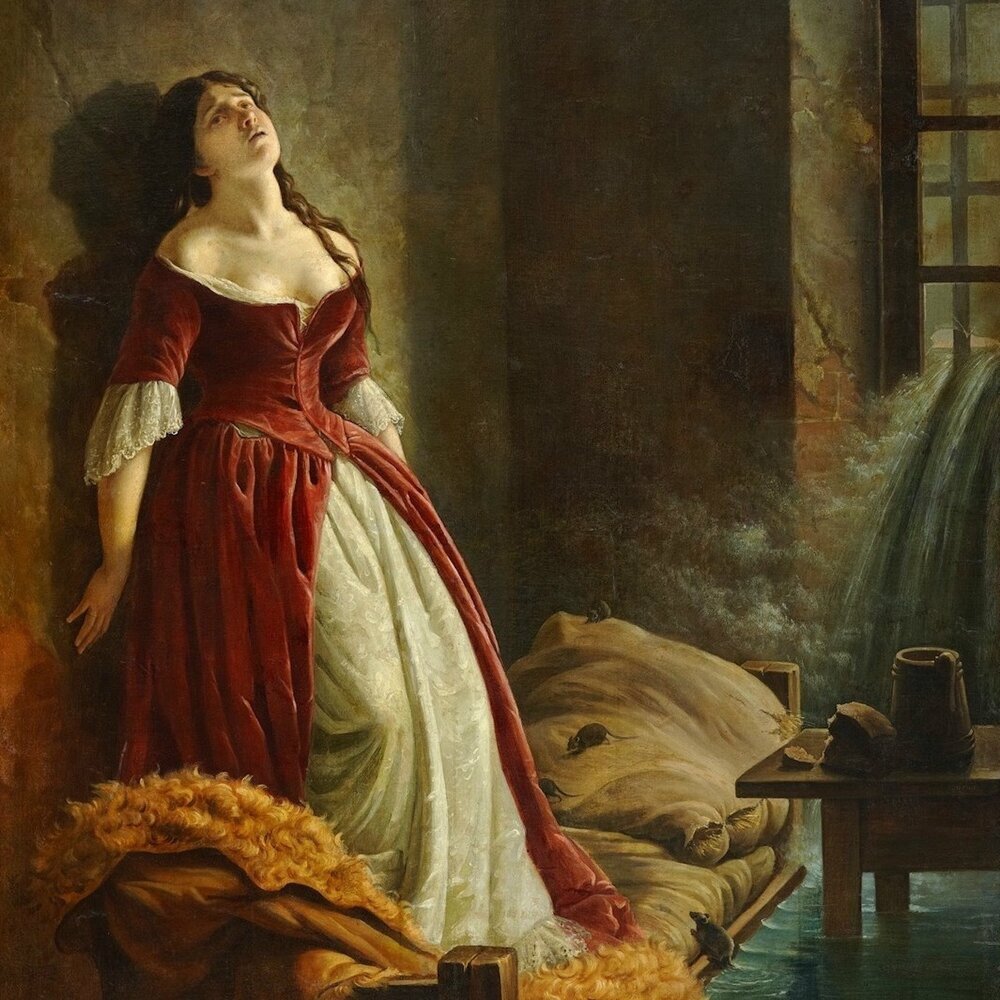 Константин Флавицкий, Холст, масло.1864 г.