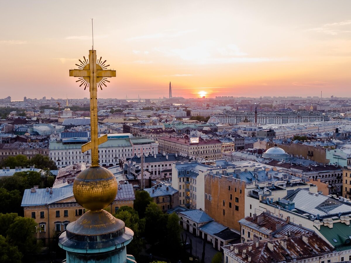 Купол Казанского собора в Петербурге