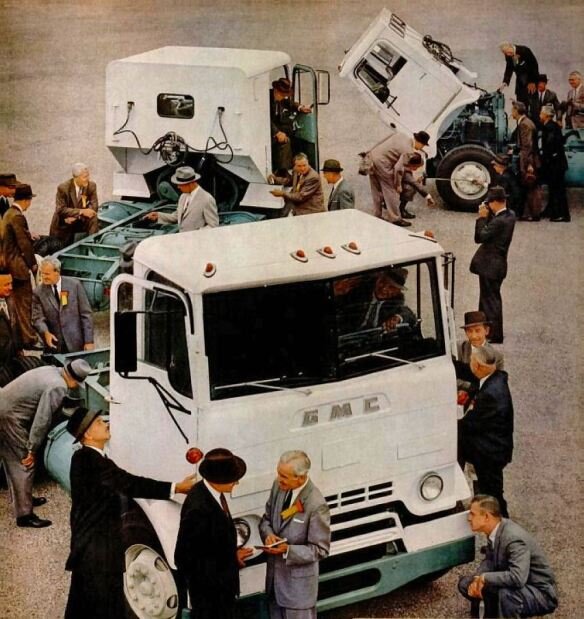 "Crackerbox" - алюминиевые грузовики GMC 60-х годов | ОколоТехники | Дзен