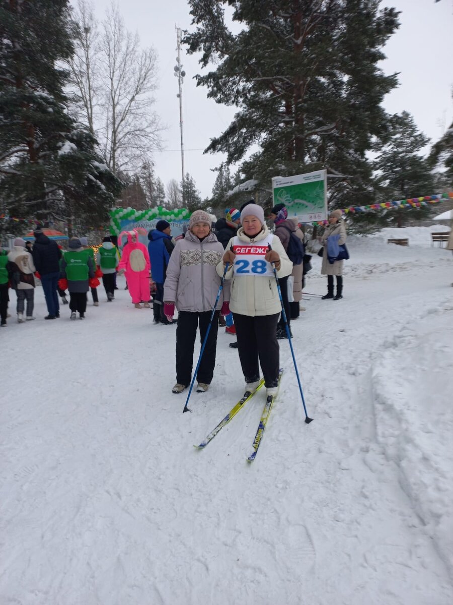 Участки лыжник