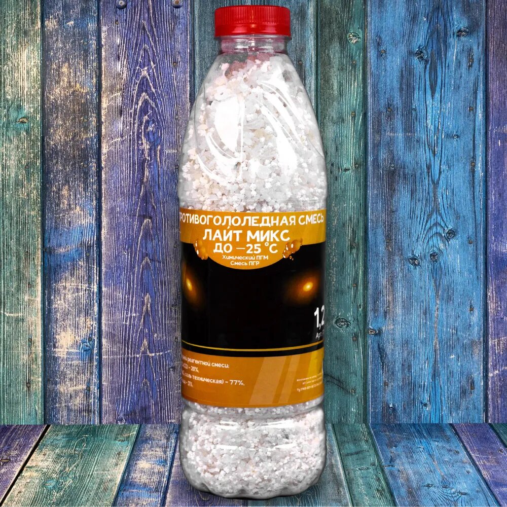 Антигололёдная смесь 1,2 кг FIRE TIGER, арт. FT-IH-MIX-1,2