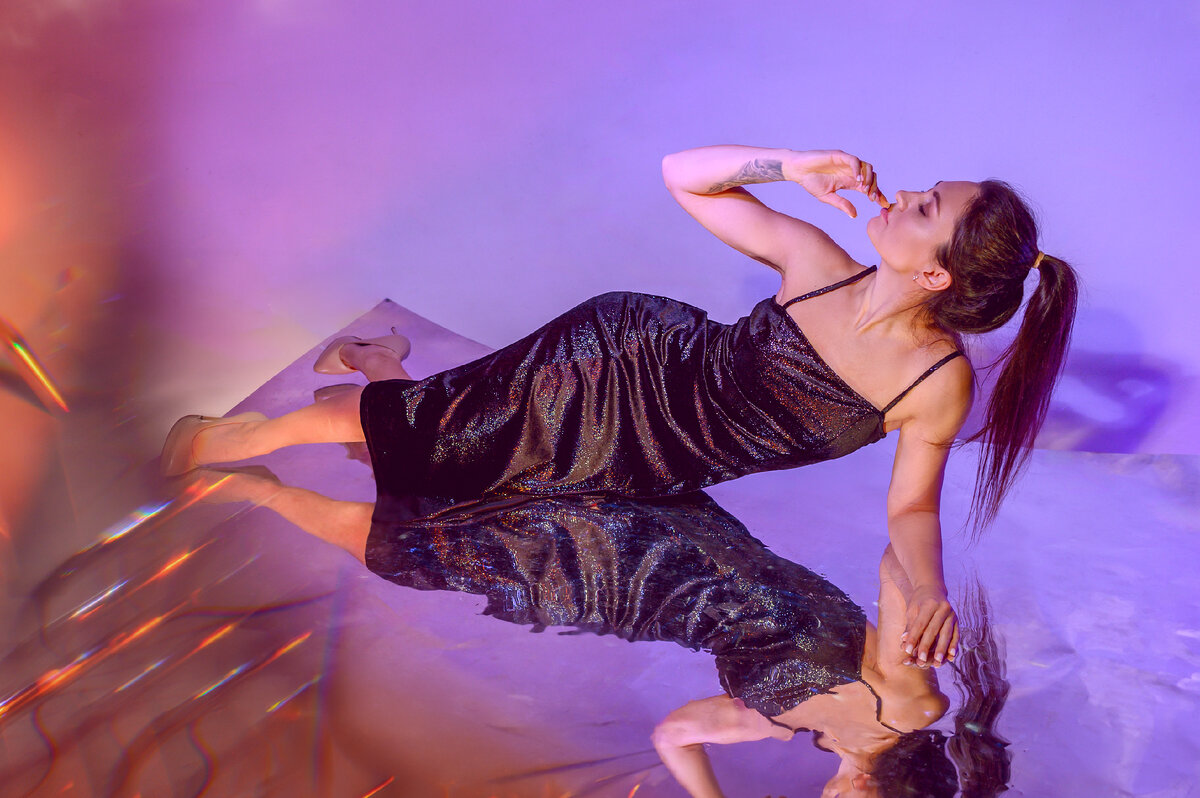 Нетипичная новогодняя фотосъемка с Юлией