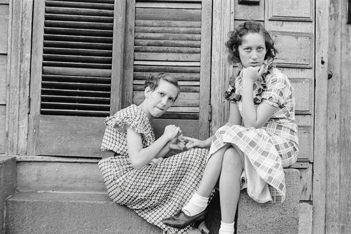 Белые девушки американского Юга 