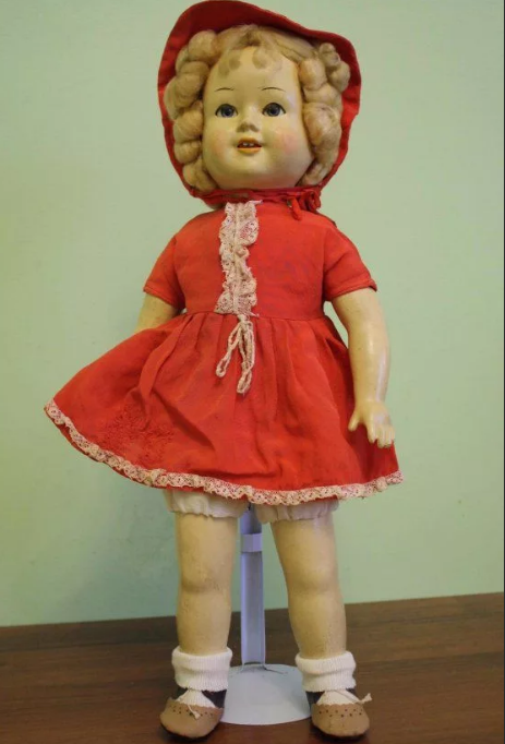 Пресс-опилочная кукла, СССР.