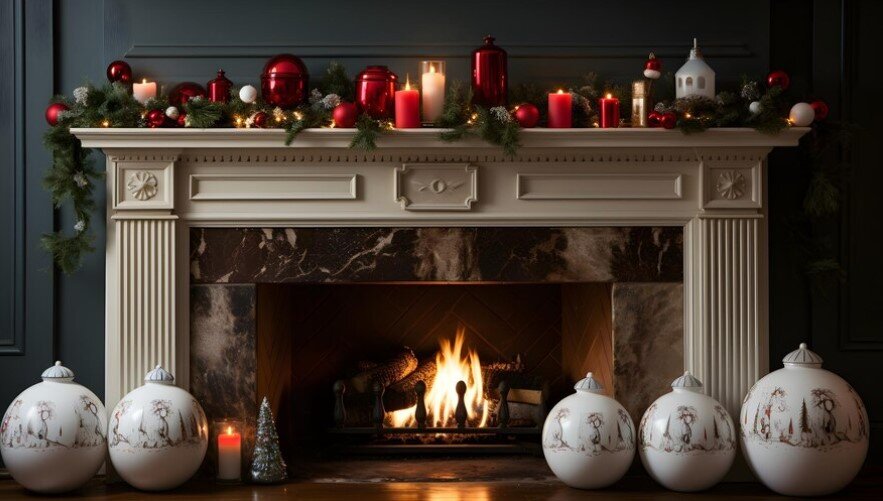    Классический камин украсит любой интерьер, однако для загородного дома он не подходит.Freepik