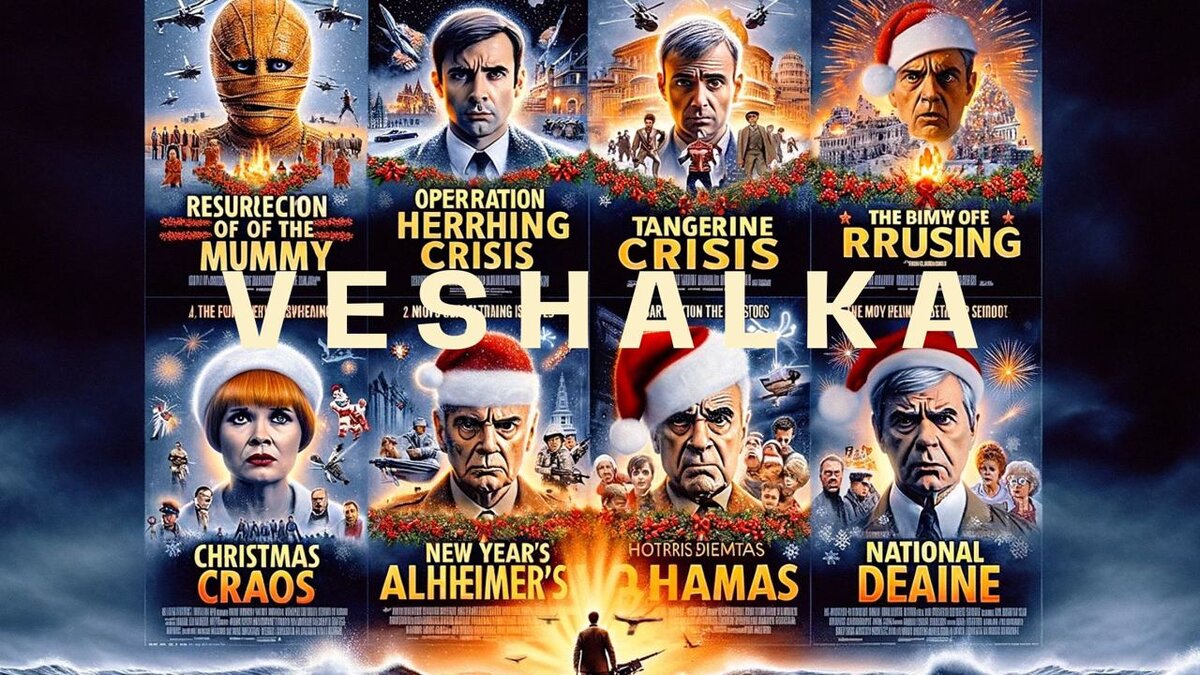 По мотивам всех новогодних комедий в мире.