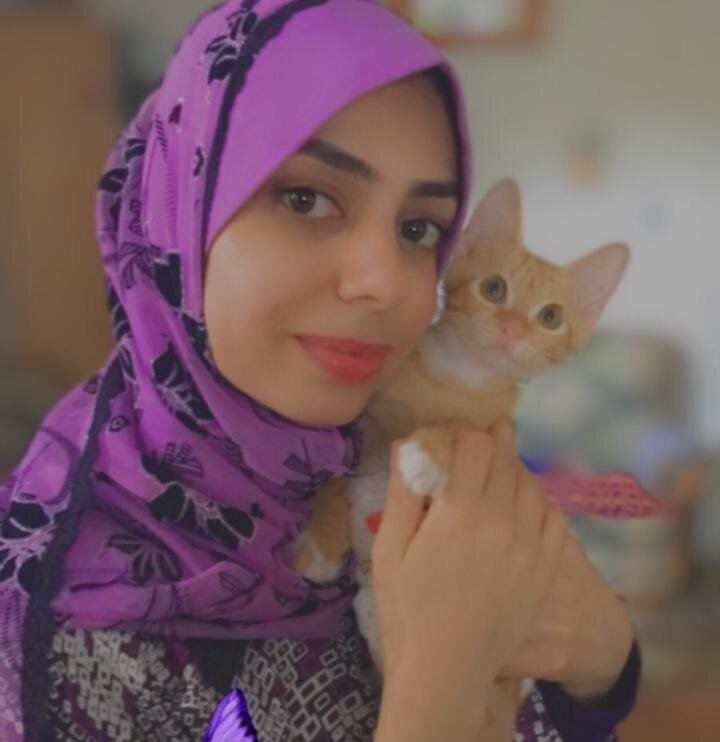 Марьям с котиком