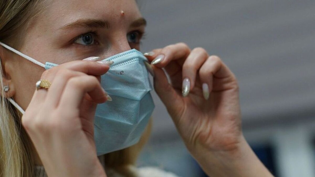    Масочный режим ввели в медучреждениях. Фото: телеканал «Краснодар»