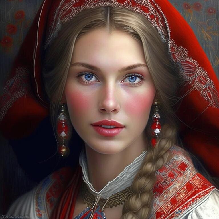 Стереотипная русская женщина, далекая от реальности