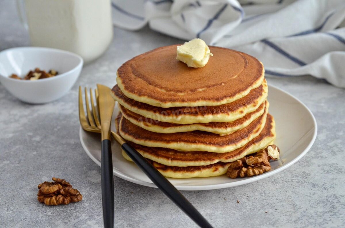 Pancake со сгущенкой