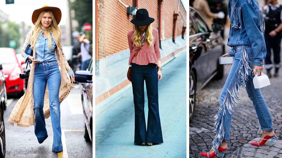 Деним в тренде - какие женские джинсы носим в 2024 году