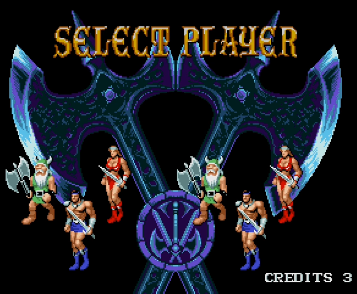 Golden Axe 2 на Сега Мега Драйв