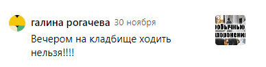 Пример такого комментария.