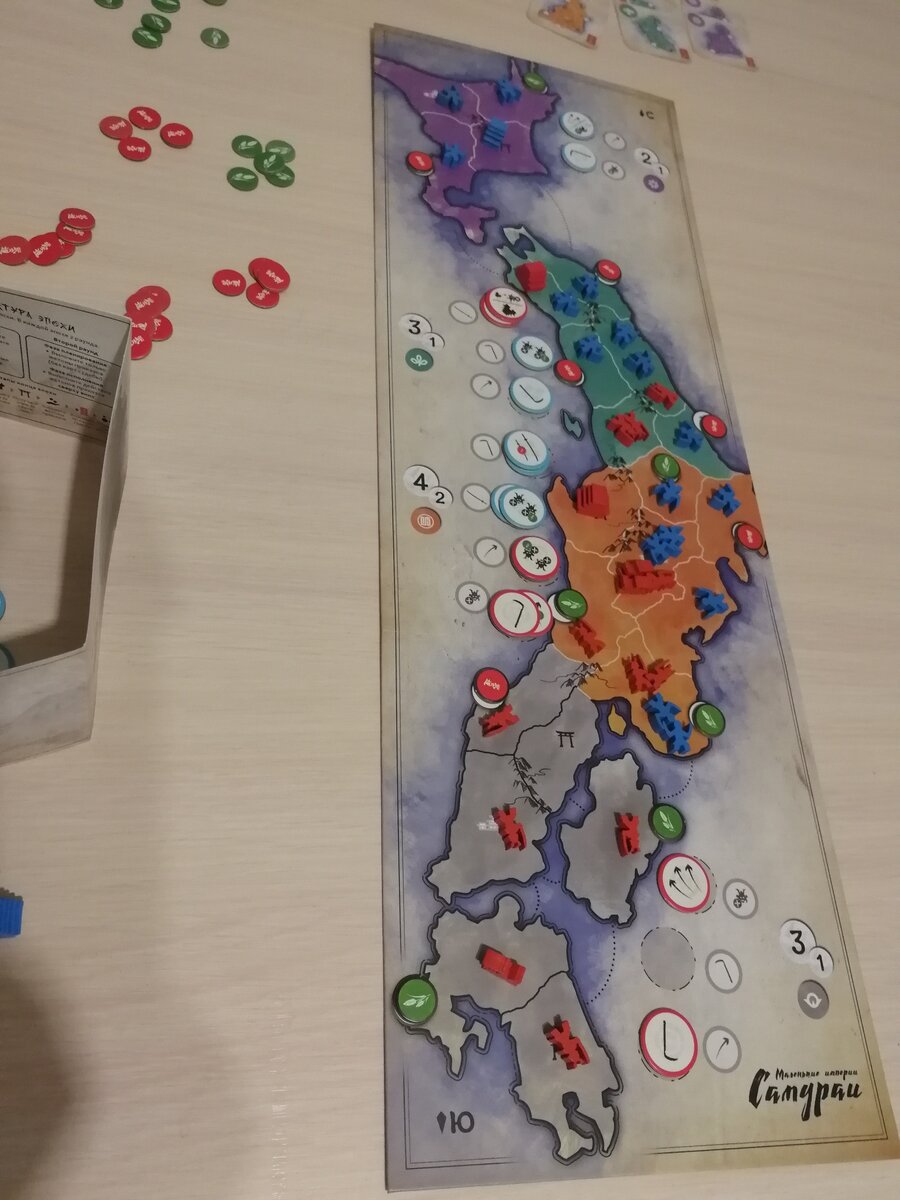 Карта Японии