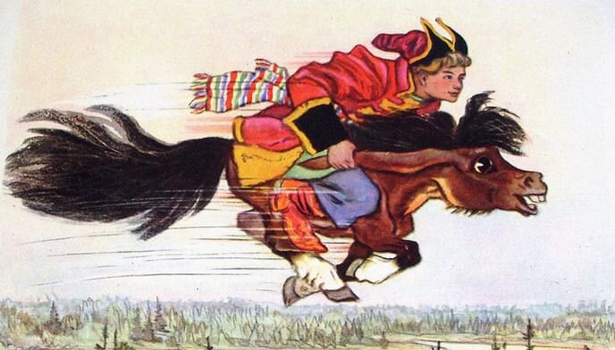 И. Я. Билибин "Конёк-горбунок"