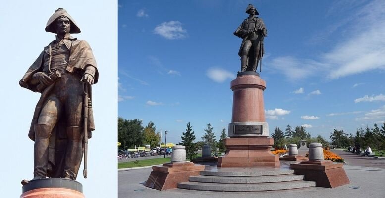 Памятник Н. П. Резанову в Красноярске