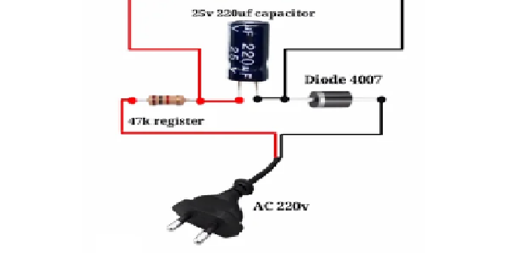 Правильный расчет резистора для светодиодов включаемых в розетку ...