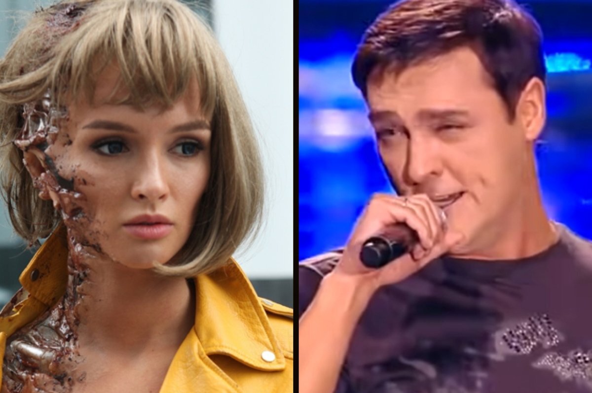    Кадр из фильма «Лучше, чем люди» и Юрий Шатунов.