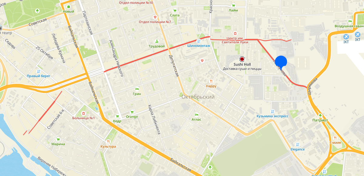 Ул. Пискунова. 2ГИС