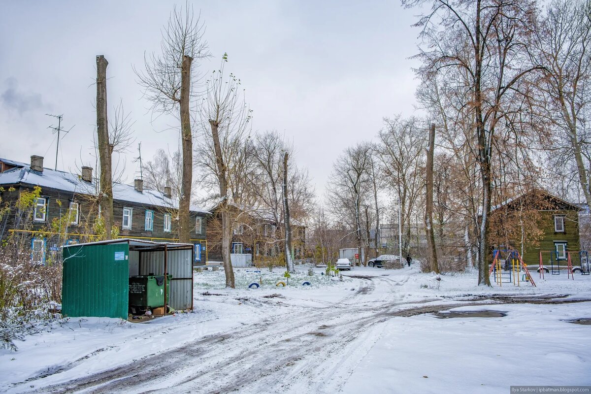 Затерянный рабочий поселок на Московском шоссе (Нижний Новгород) | Блог  заметок и фотографий | Дзен