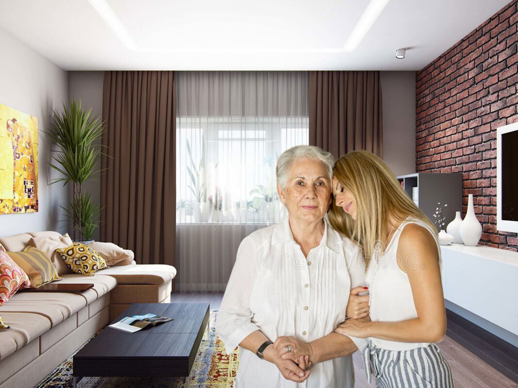 Бабушка и внучка