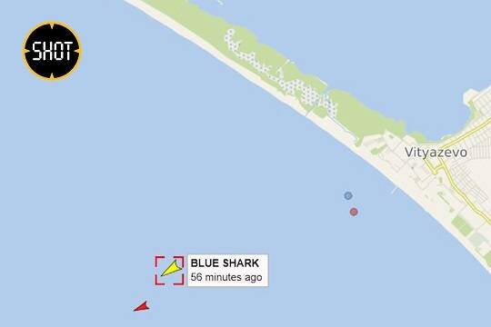    Под Анапой сняли с мели Blue Shark