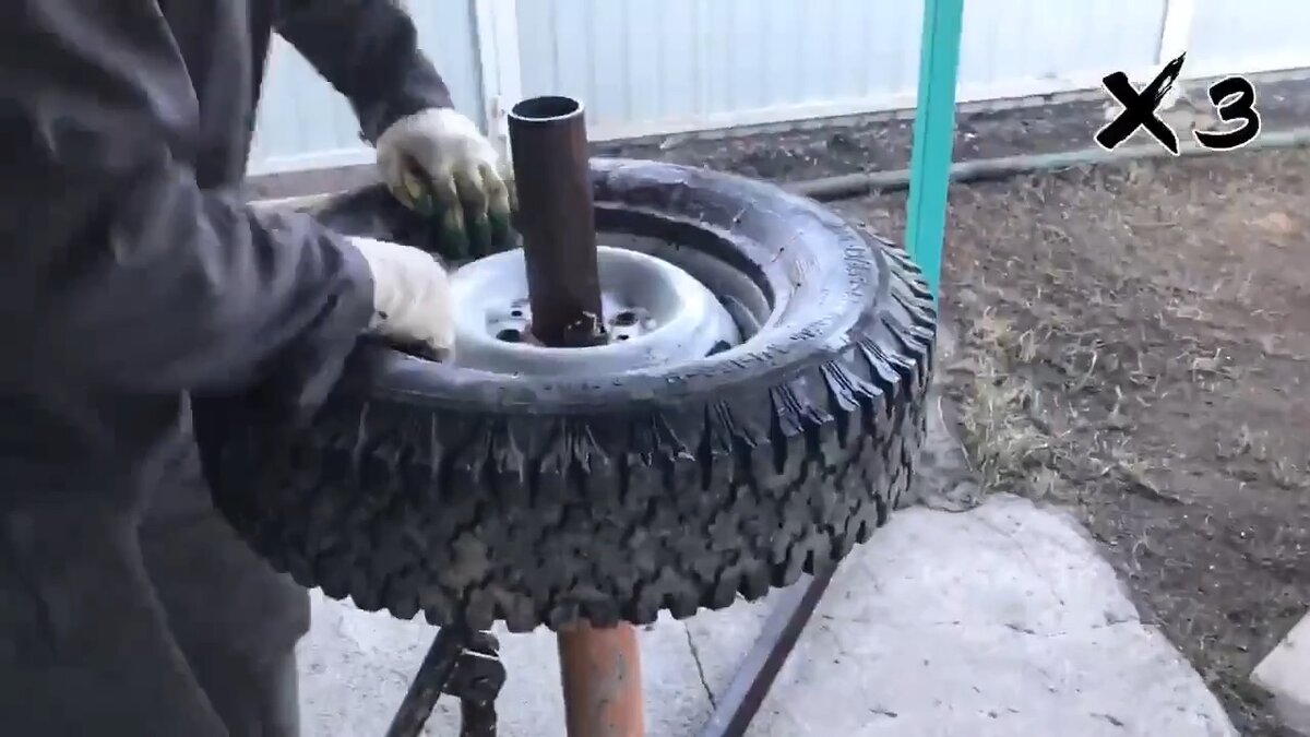 Колеса своими руками видео