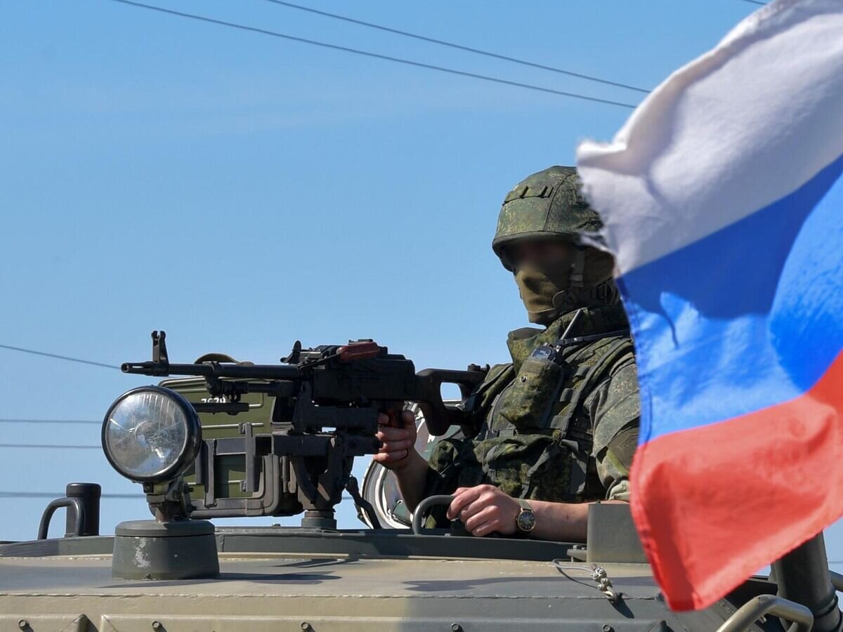    Блокпост ВС РФ в Харьковской области© РИА Новости / Кирилл Нортон