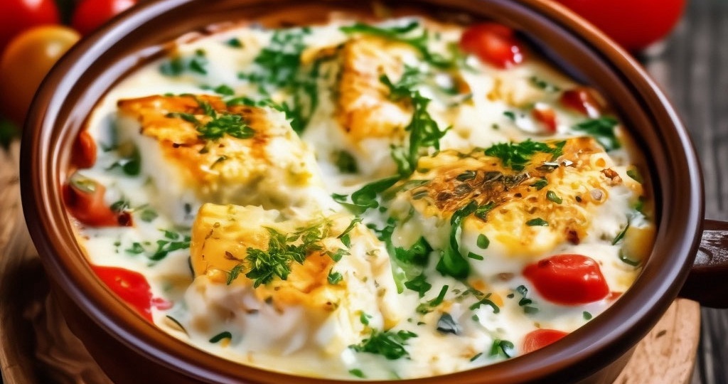 Рыба в сметане