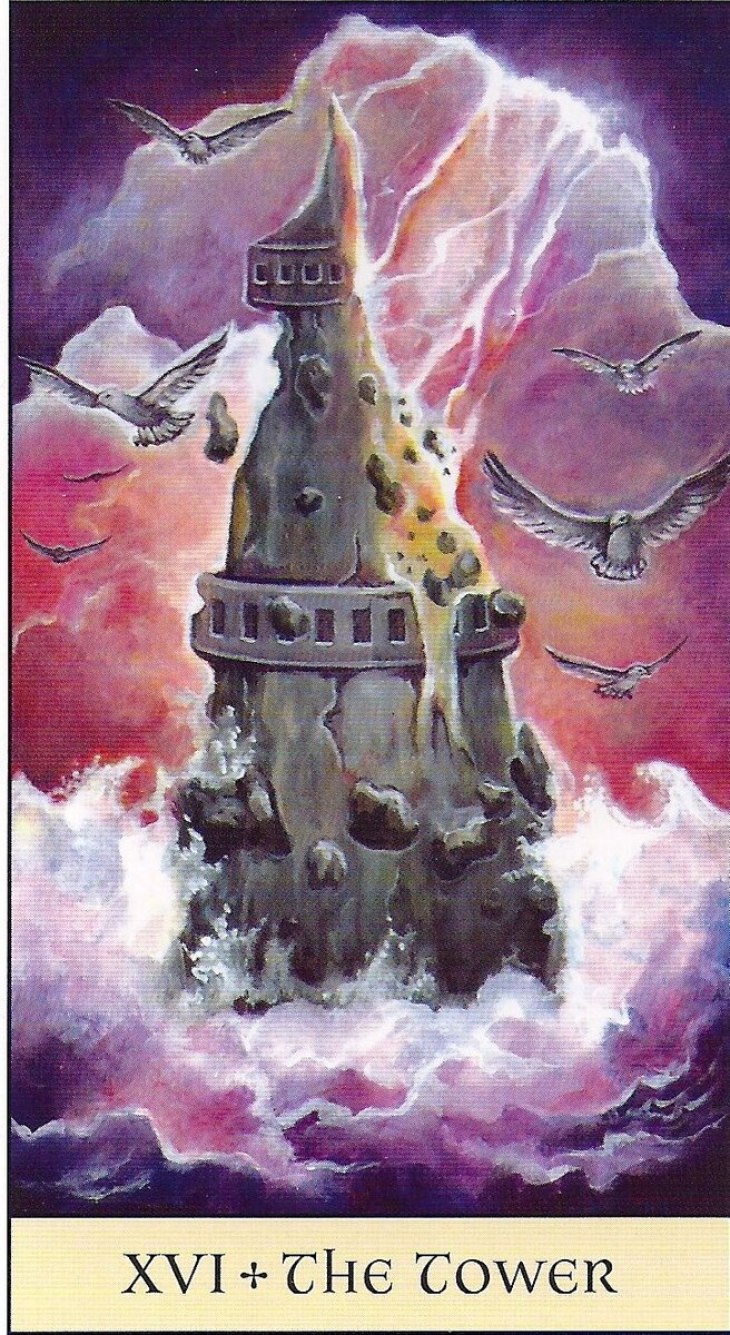 16 аркан "Башня". Таро кристалльного видения. 