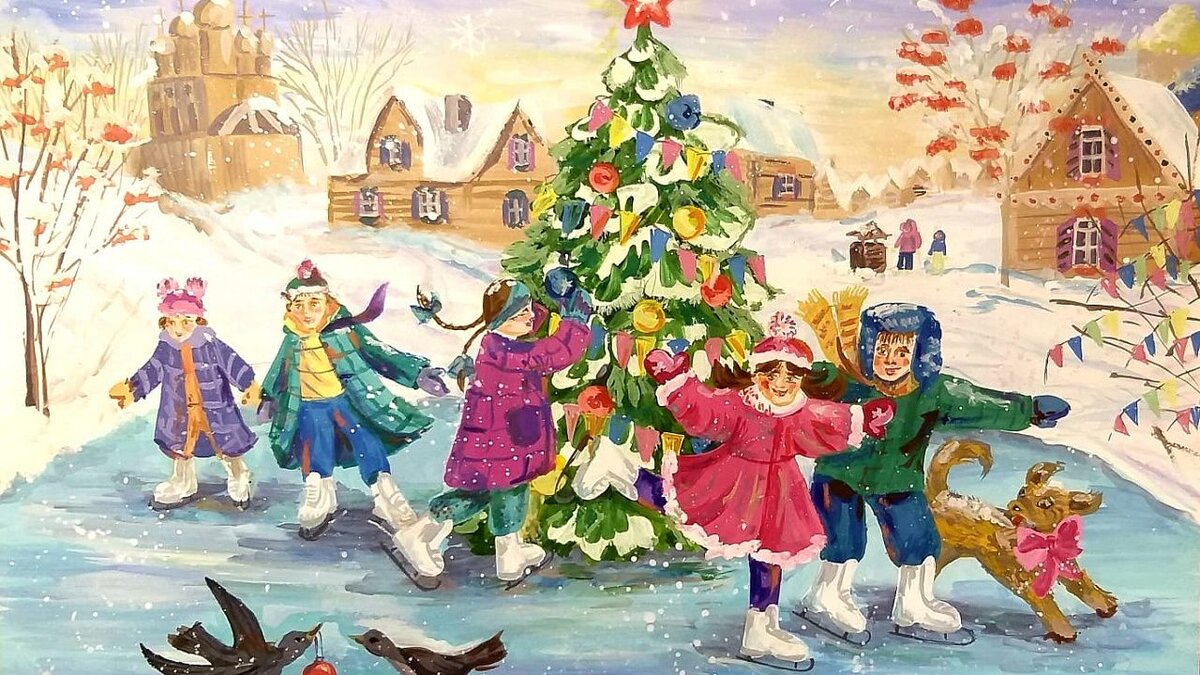    В общественном транспорте и на Главной городской площади покажут новогоднюю мультимедийную выставку. Фото: Управление культуры