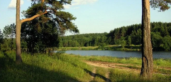 Водоём на реке Пеленде