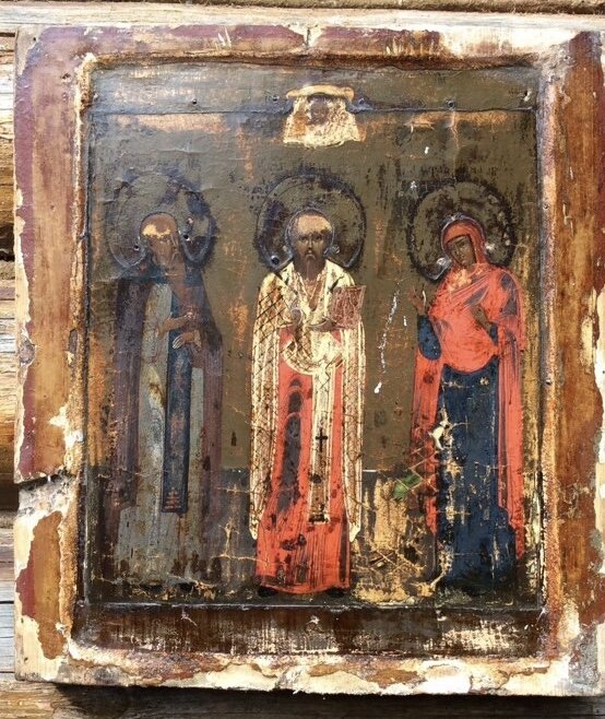 До реставрации.