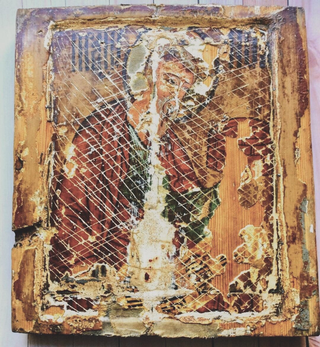 Убрали верхний левкас. Остался авторский.