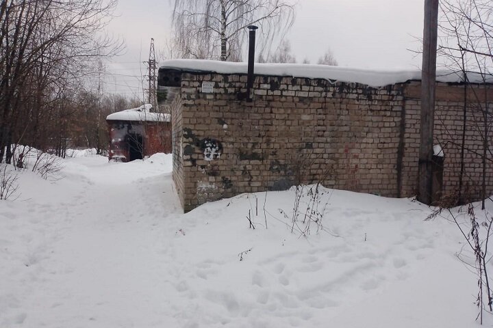 В этих гаражах в Вичуге парень подкараулил девочку. ФОТО: УМВД по Ивановской области