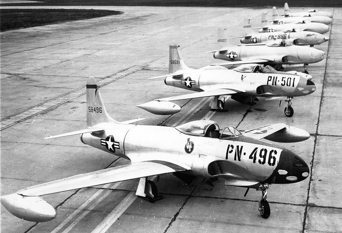 Lockheed F-80 Shooting Star ВВС США