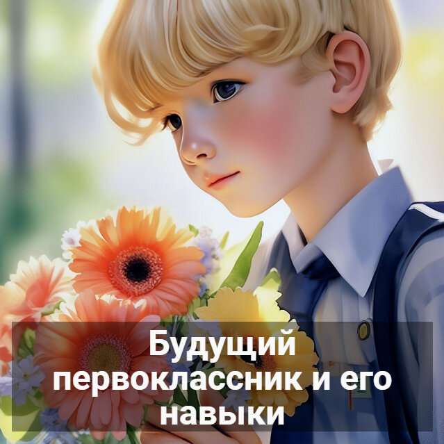 будущий первоклассник