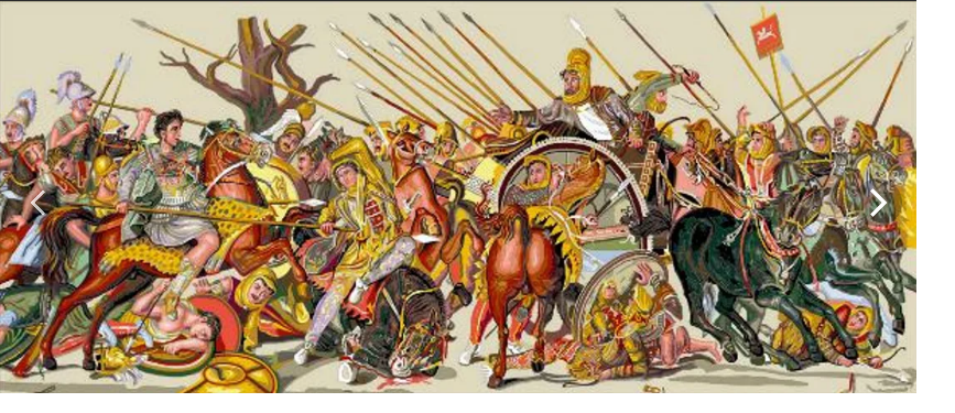 Битва при  Гавгамелах.  331 год до н.э.  