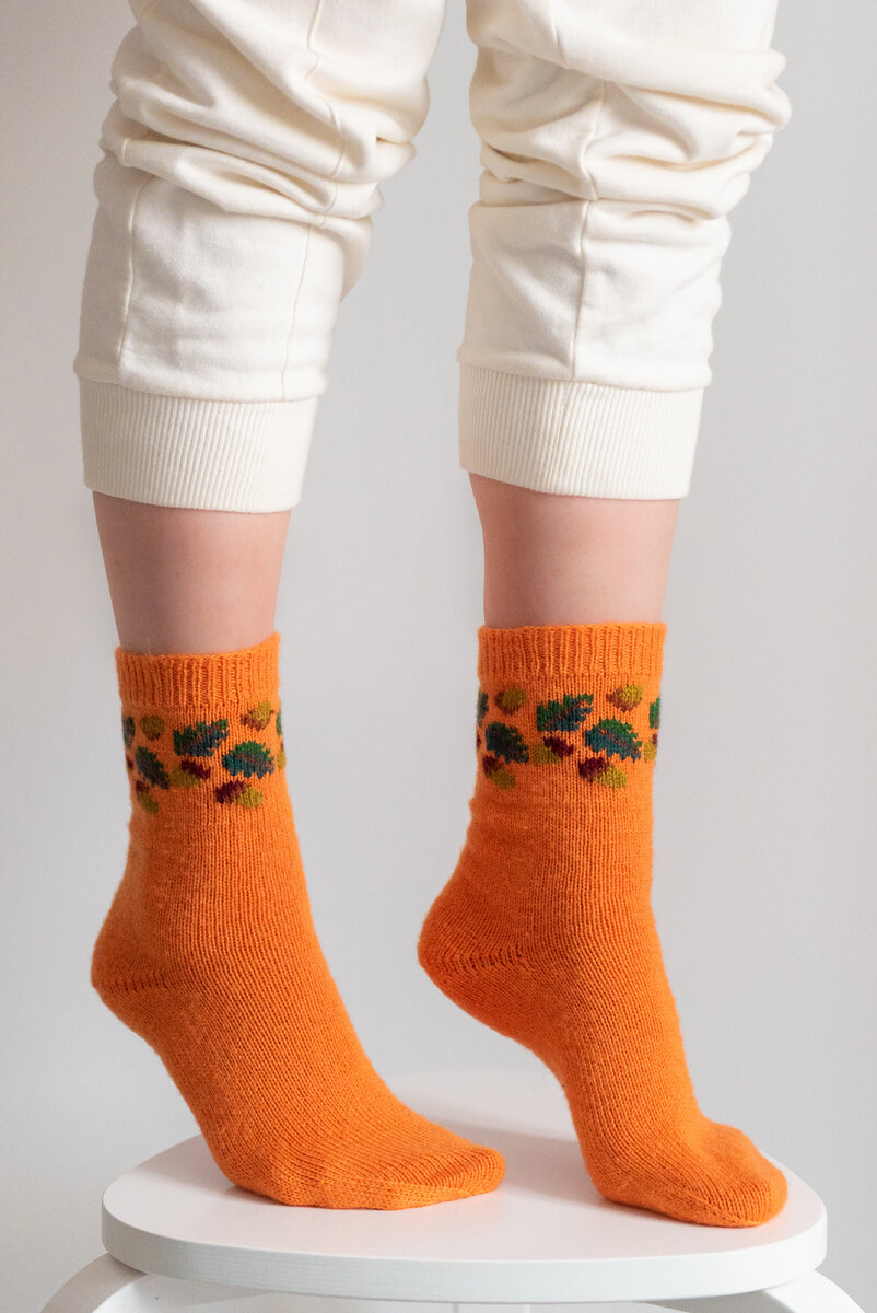 пятка-бумеранг отлично смотрится в этом варианте