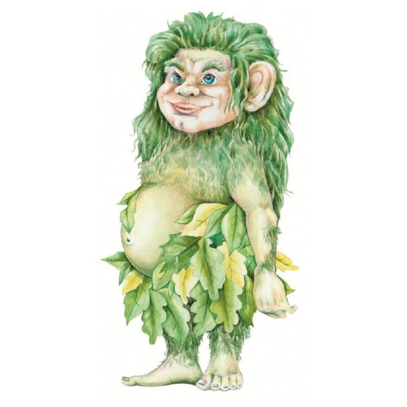 Аука, иллюстрация из книги Загадочные существа