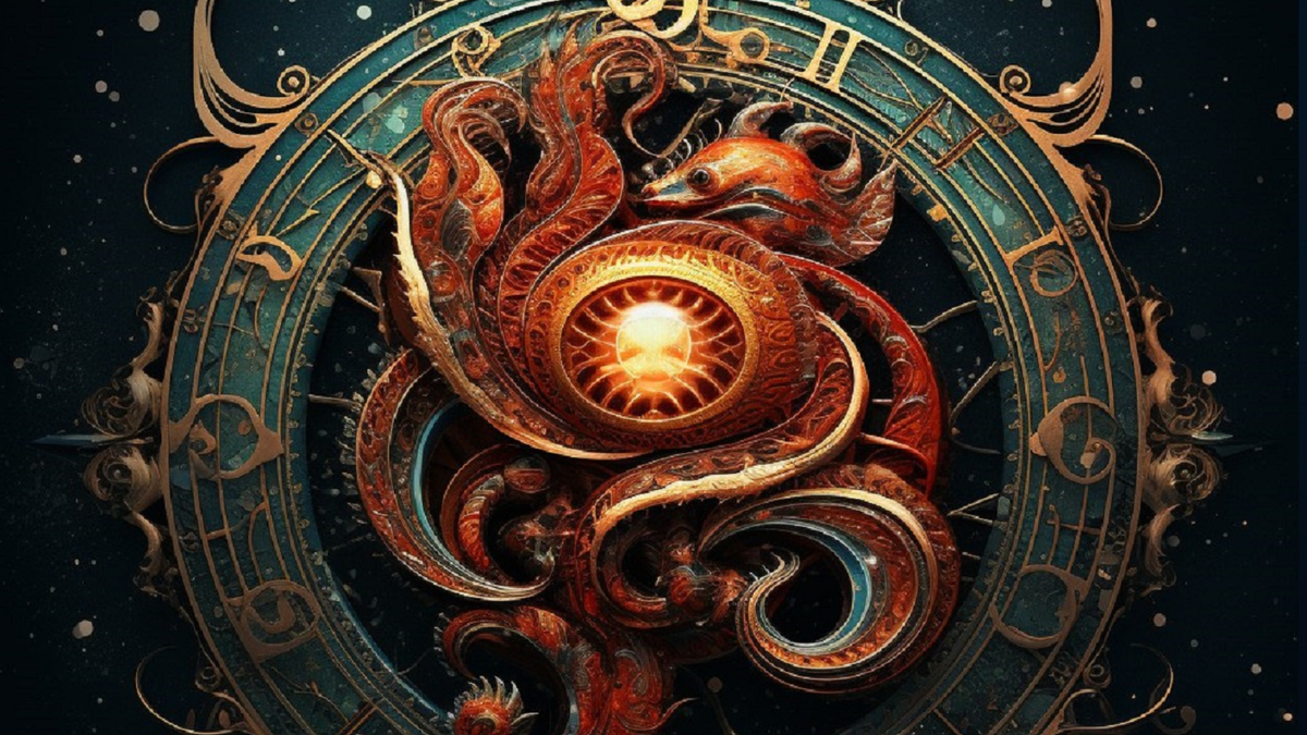    Знак Зодиака - Скорпион© RaketaNews NR | Сгенерировано нейросетью Midjourney