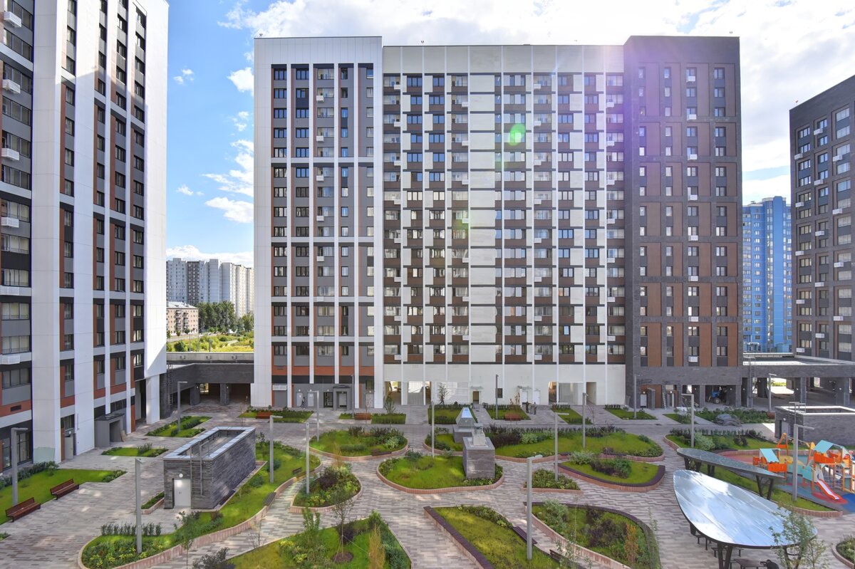 Новые дворы без машин и подземные парковки появятся в каждом районе реновации. Фото с сайта Фонда реновации