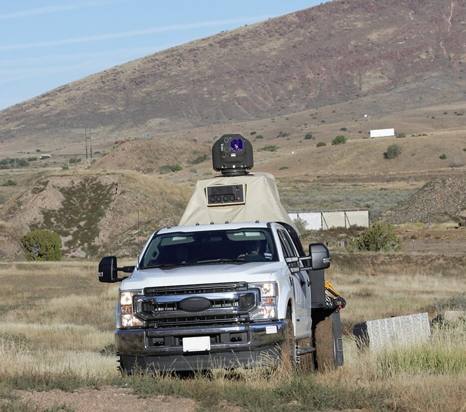 Лазерная установка Wolfhound на испытании в США 