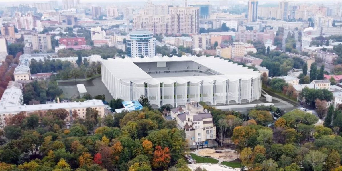 Центральный стадион профсоюзов реконструкция