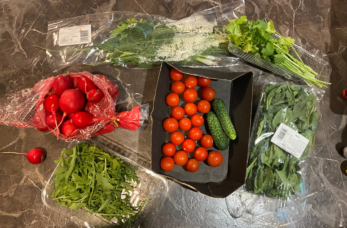 Мой любимый полезный салат