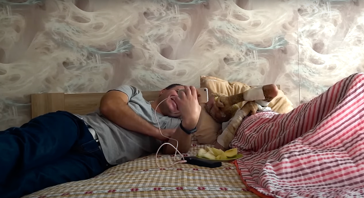 Кирилл со своим папой