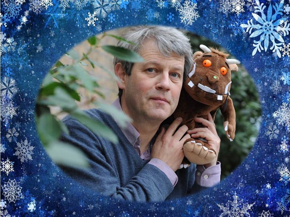 Аксель Шеффлер и Груффало. Фото из открытых источников