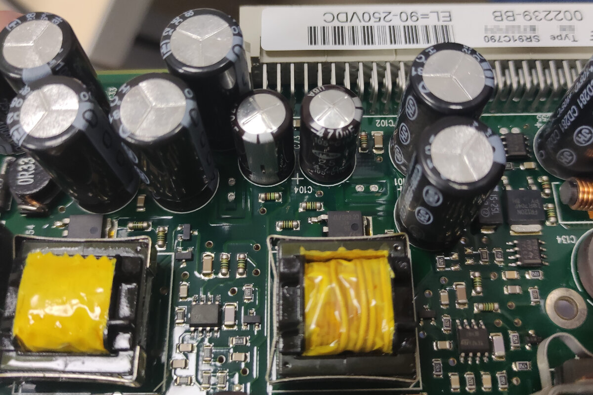 Надулись родимые 470мкФ/25В