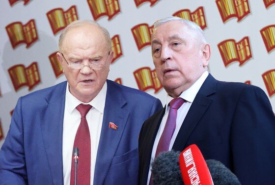    Геннадий Зюганов и Николай Харитонов