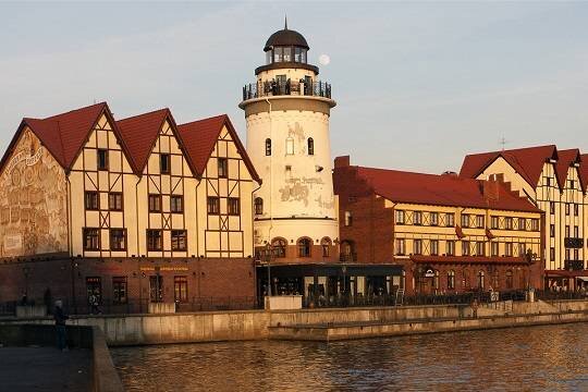   Под Калининградом затопило десятки домов